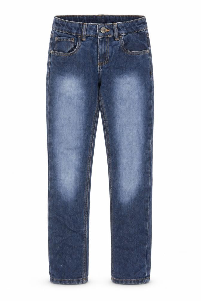 G-72 Denim Girls Blue Cotton Skinny Jeans Size 12-13 Years Regular Zip - Washed look