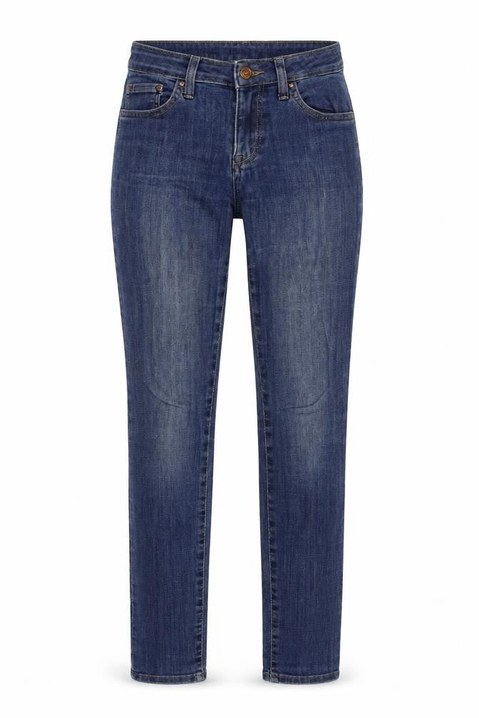 H&M Womens Blue Cotton Skinny Jeans Size 26 in L31 in Regular Button