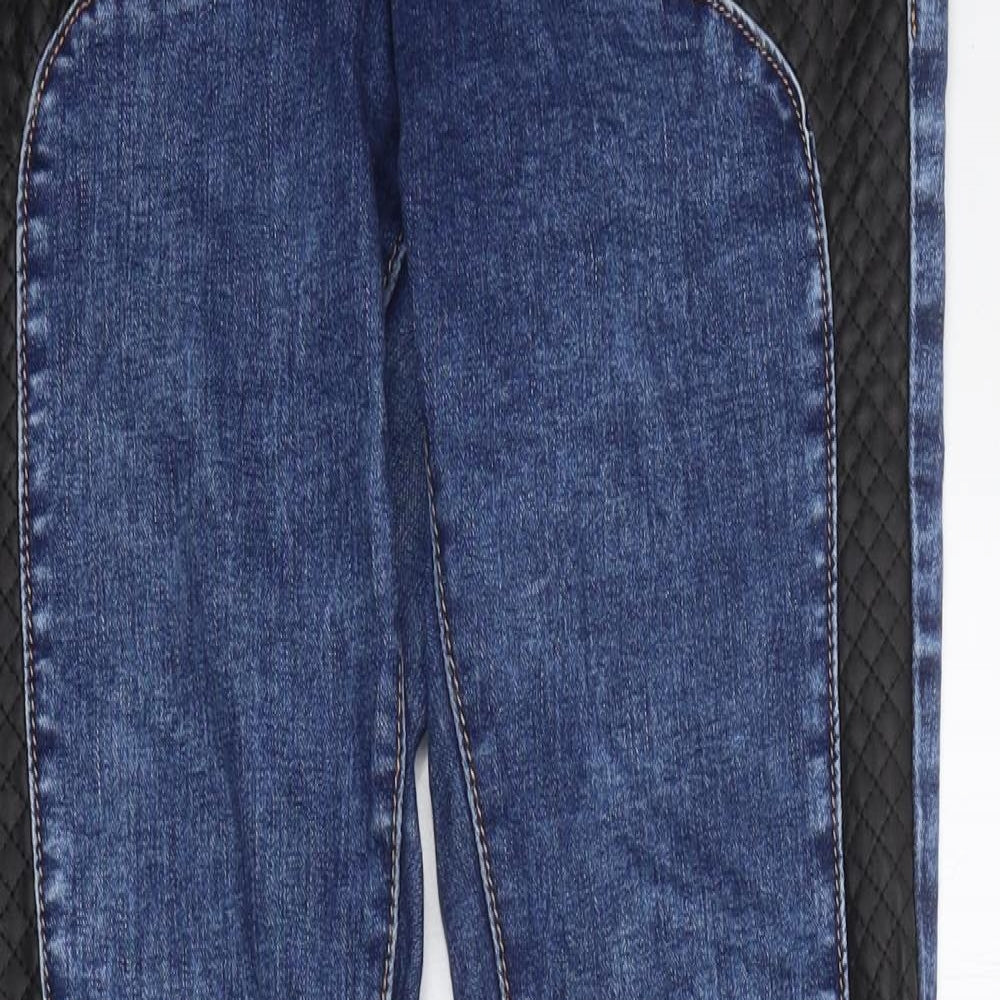 Miss RJ Womens Blue 100% Cotton Skinny Jeans Size 28 in L30 in Regular Zip