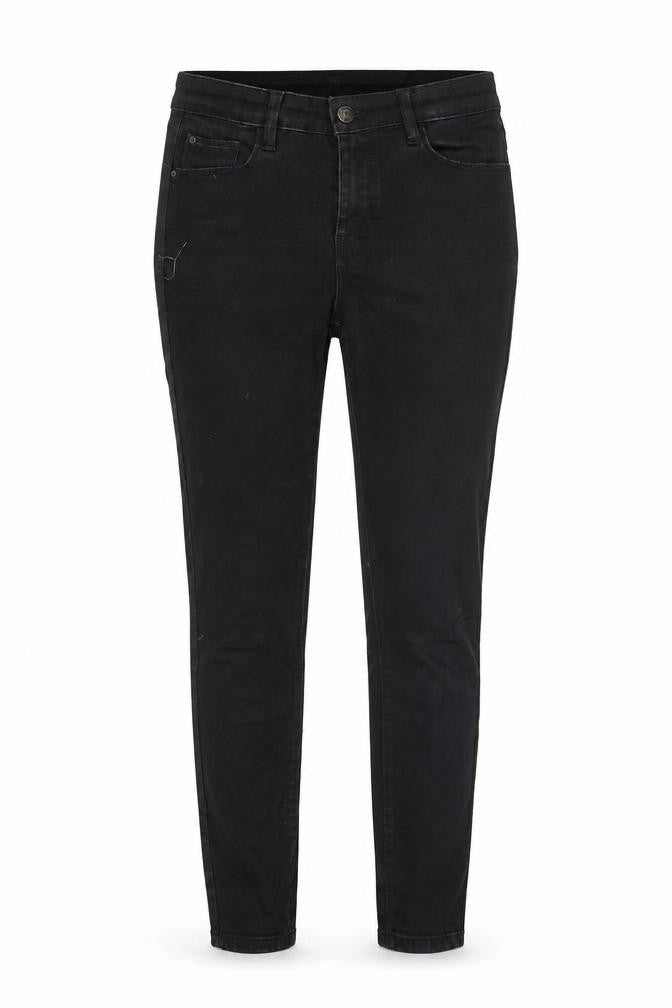 Primark Womens Black 100% Cotton Skinny Jeans Size 10 L27 in Regular Zip