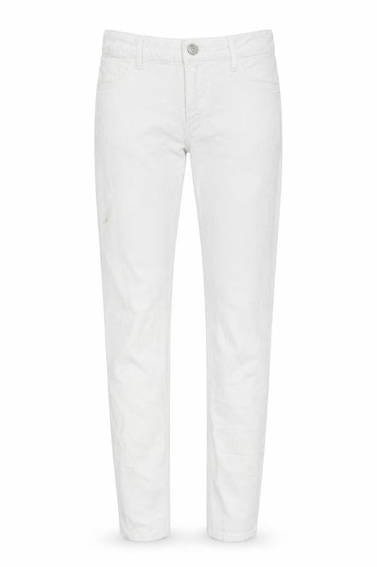 Bershka Womens White Acetate Skinny Jeans Size 28 in L30 in Regular Zip