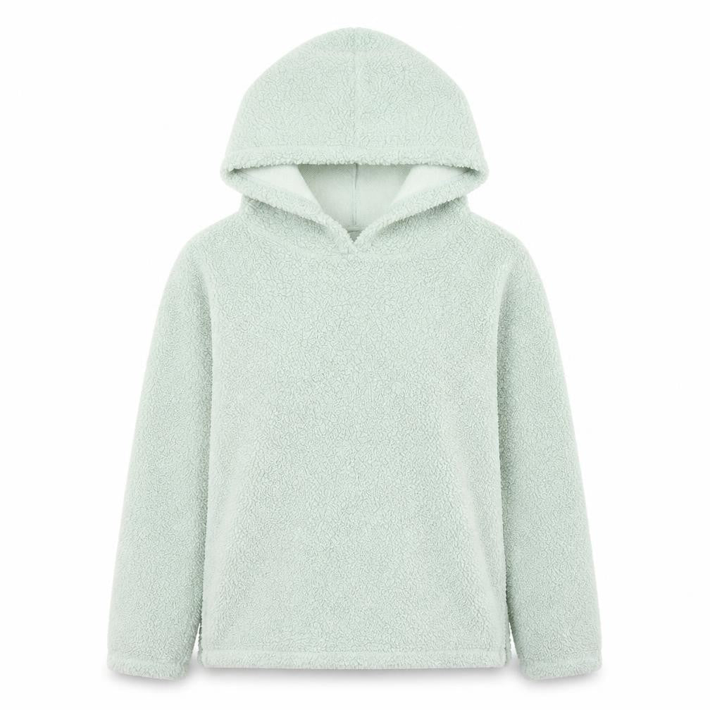 ASOS Womens Green Polyester Pullover Hoodie Size 8 Pullover