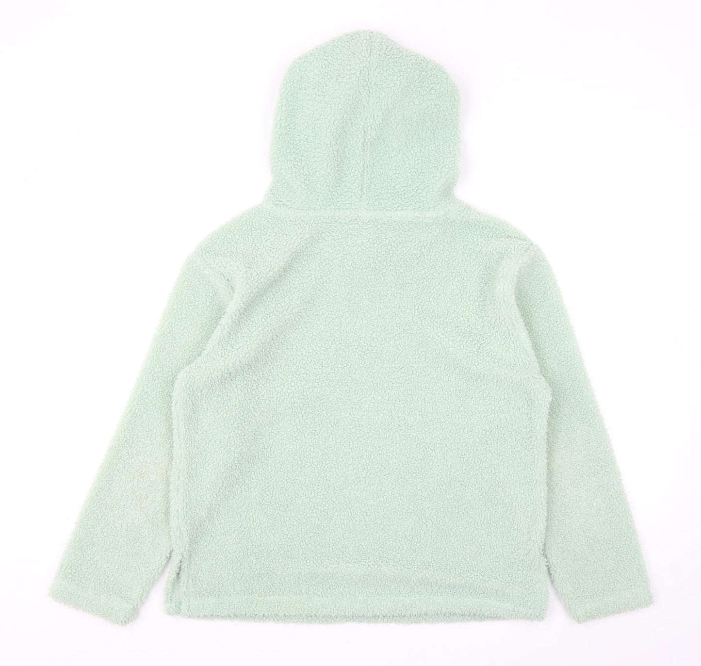 ASOS Womens Green Polyester Pullover Hoodie Size 8 Pullover