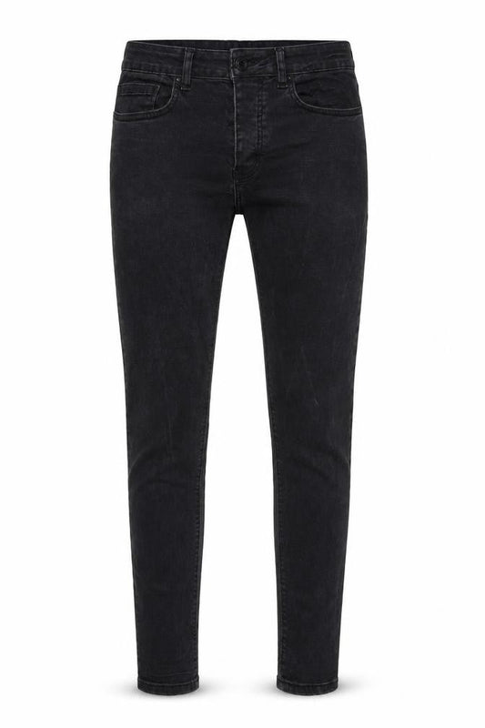 Denim & Co. Mens Black Cotton Skinny Jeans Size 30 in L32 in Regular Button