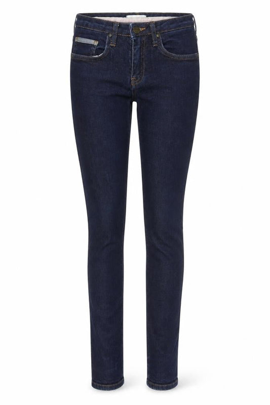 Intropia Womens Blue Cotton Skinny Jeans Size 6 L26 in Regular Zip
