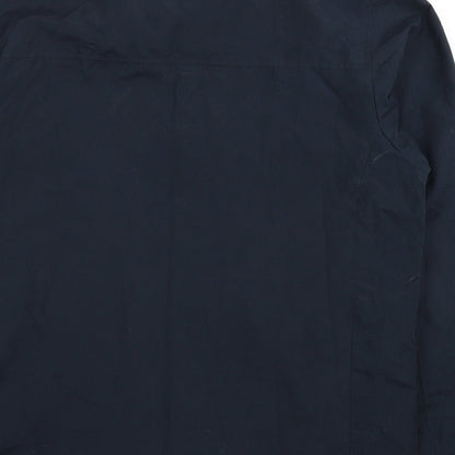 Clark UK Mens Blue Bomber Jacket Jacket Size M Zip