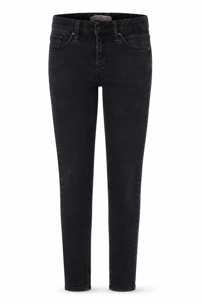 Kellanblue Womens Black Cotton Skinny Jeans Size 27 in L29 in Regular Button
