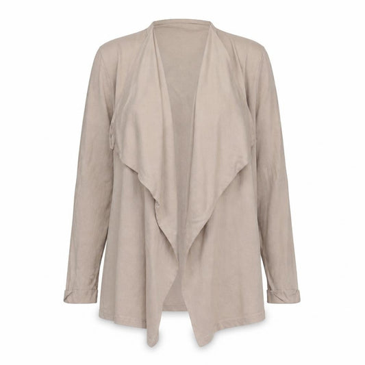 Wallis Womens Beige V-Neck Polyester Cardigan Jumper Size L
