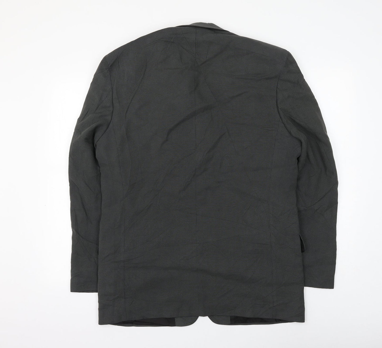 Burton Mens Grey Polyamide Jacket Suit Jacket Size 40