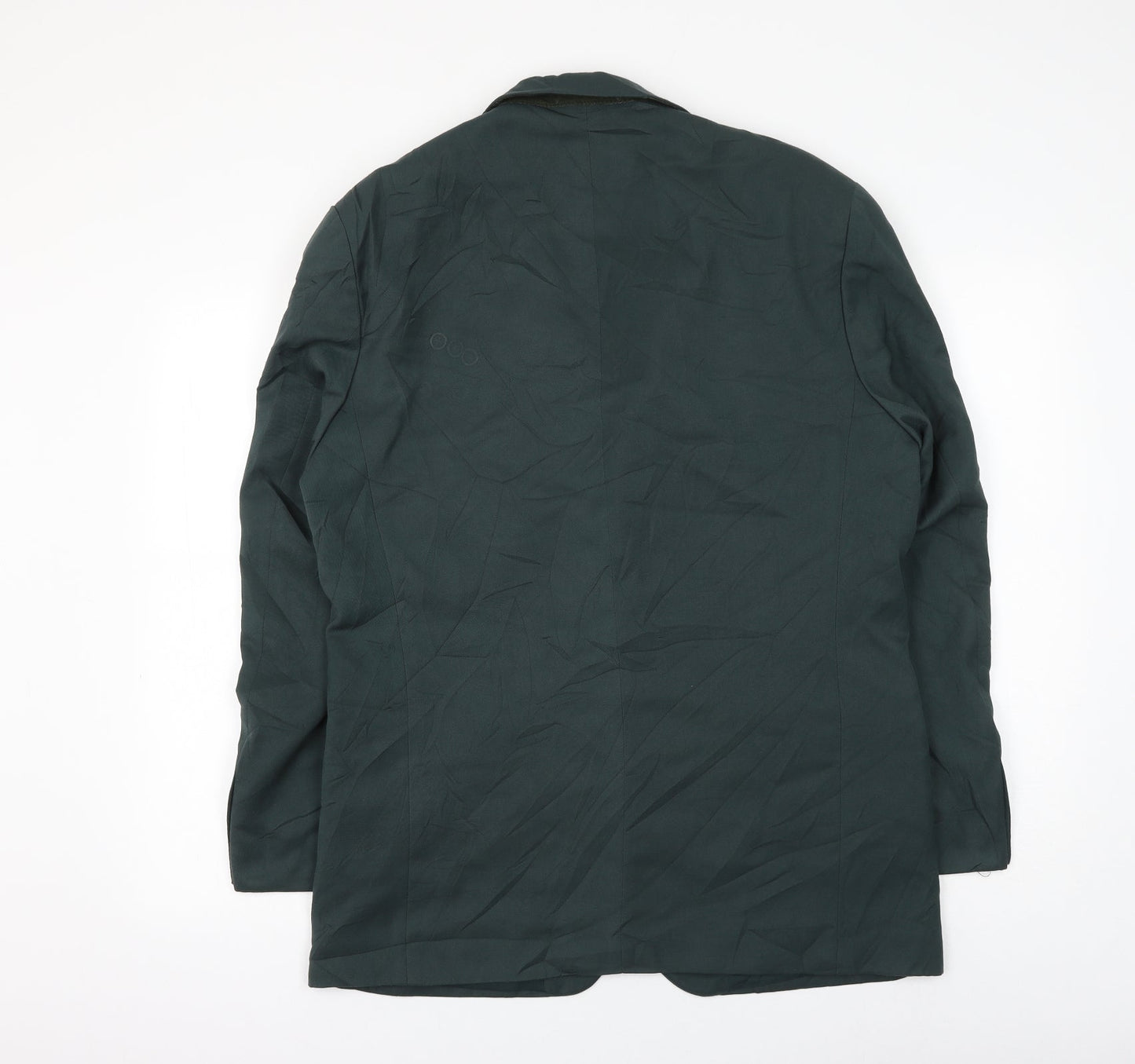 Modern Classics Mens Green Polyester Jacket Suit Jacket Size 40