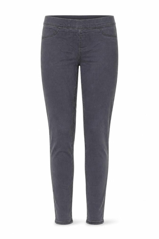 H&M Womens Grey Cotton Skinny Jeans Size 8 L29 in Regular