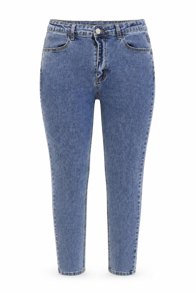 SHEIN Womens Blue Cotton Skinny Jeans Size L L26 in Regular Zip