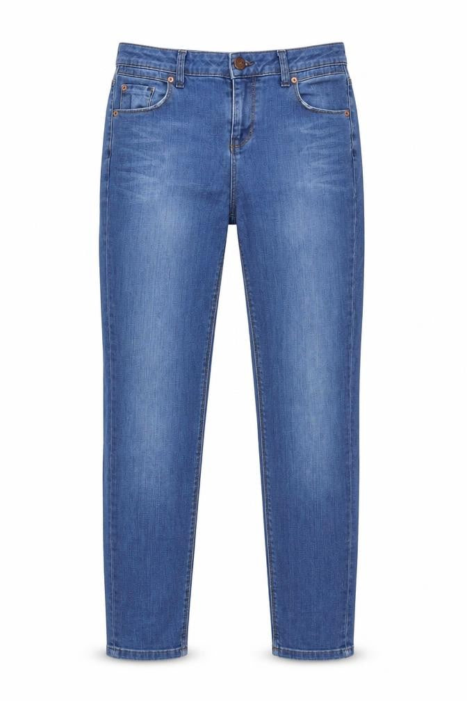 Topshop Mens Blue Cotton Skinny Jeans Size 30 in L32 in Regular Button
