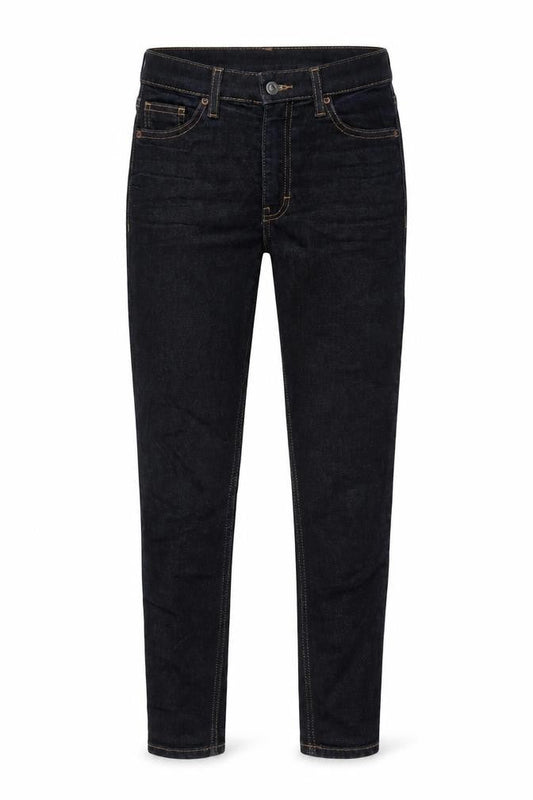 Topshop Womens Blue Cotton Skinny Jeans Size 26 in L30 in Regular Button