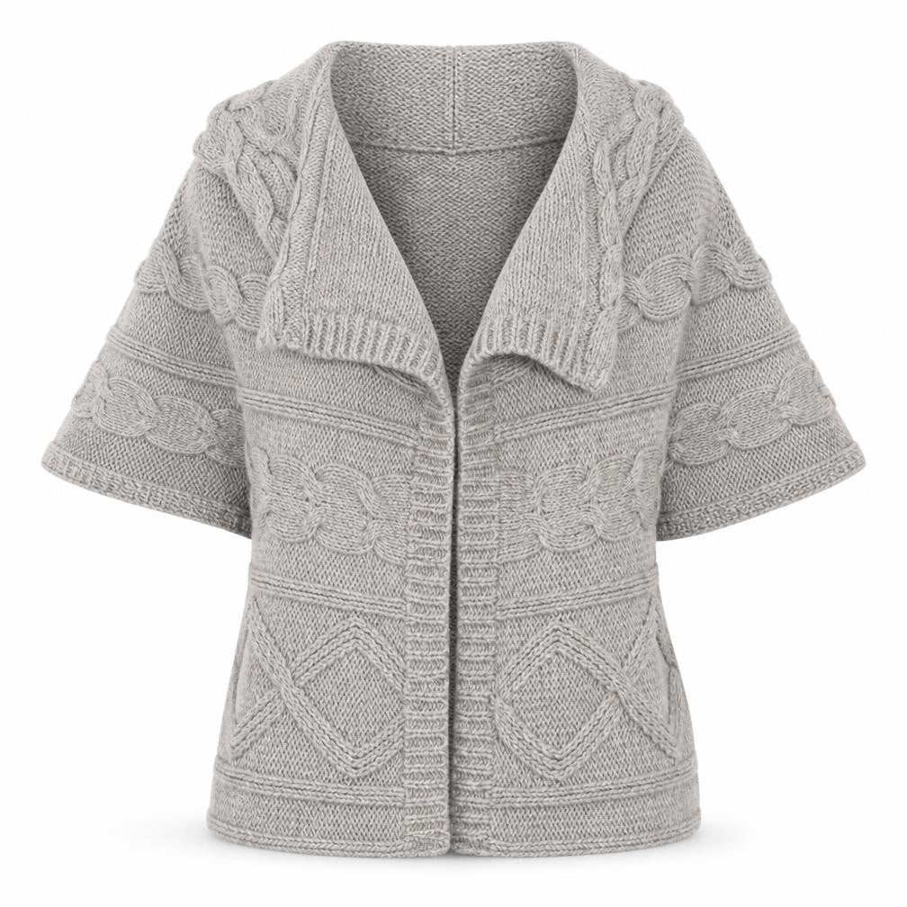 Marks & Spencer Womens Brown Roll Neck Acrylic Cardigan Jumper Size 16
