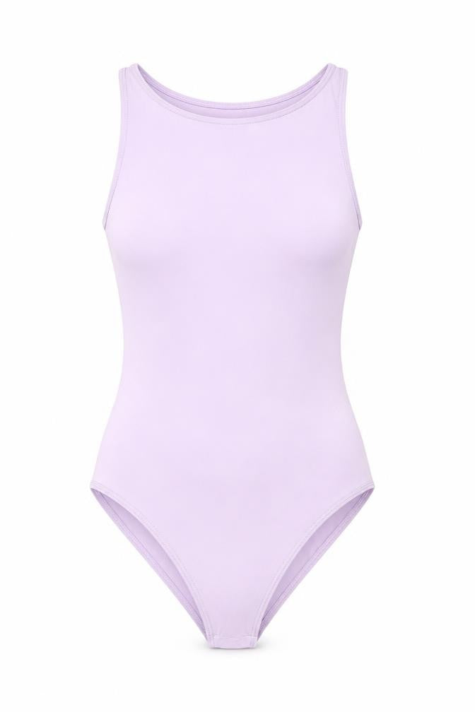 Primark Womens Purple Polyamide Leotard One-Piece Size 4 Snap - Size 4-6