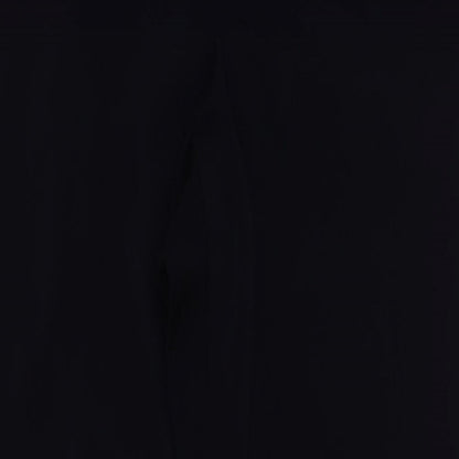 Paris Womens Blue Polyester Trousers Size 36 in L30 in Regular Button