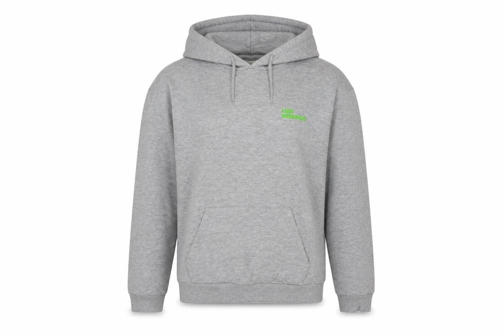 Tee and Cake Womens Grey Cotton Pullover Hoodie Size M Pullover