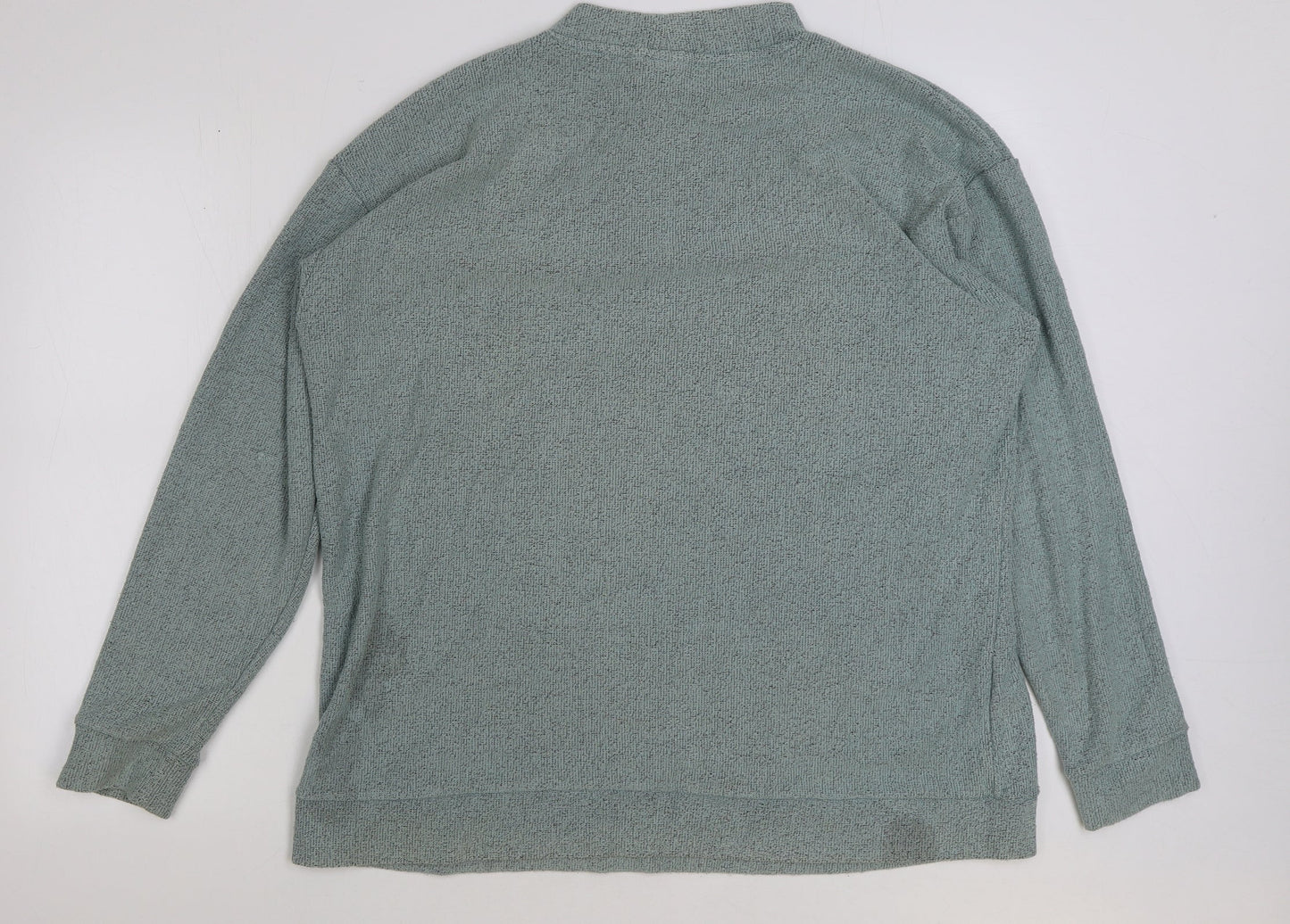 PINK Womens Black Cotton Pullover Sweatshirt Size L Pullover