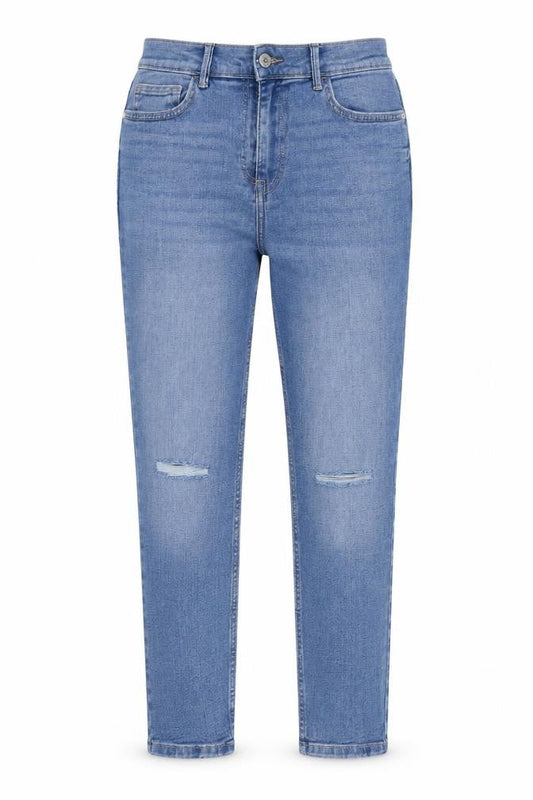 Next Womens Blue 100% Cotton Skinny Jeans Size 4 L29 in Regular Zip