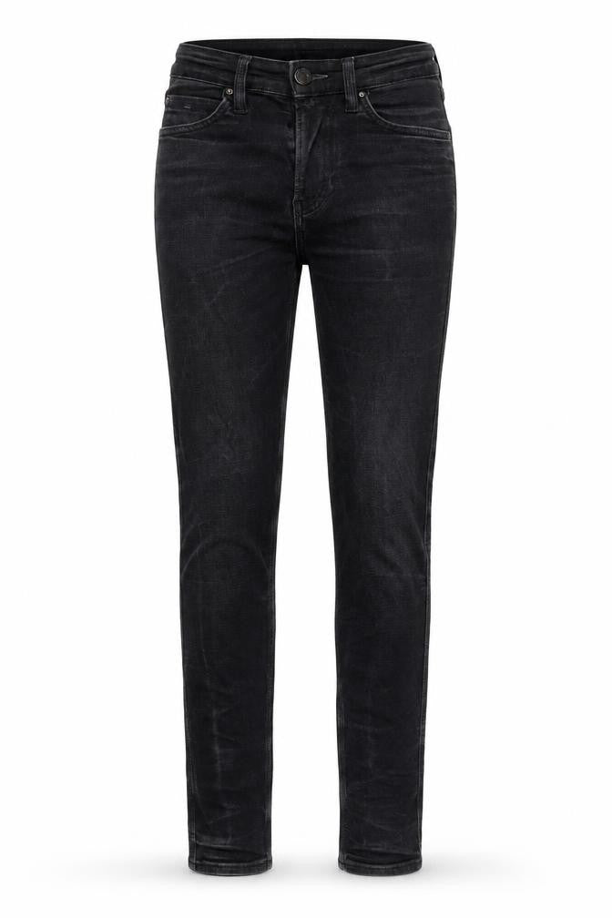 H&M Womens Black Cotton Skinny Jeans Size 8 L31 in Regular Zip