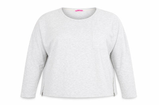 Marks and Spencer Womens Grey Cotton Pullover Sweatshirt Size 20 Pullover