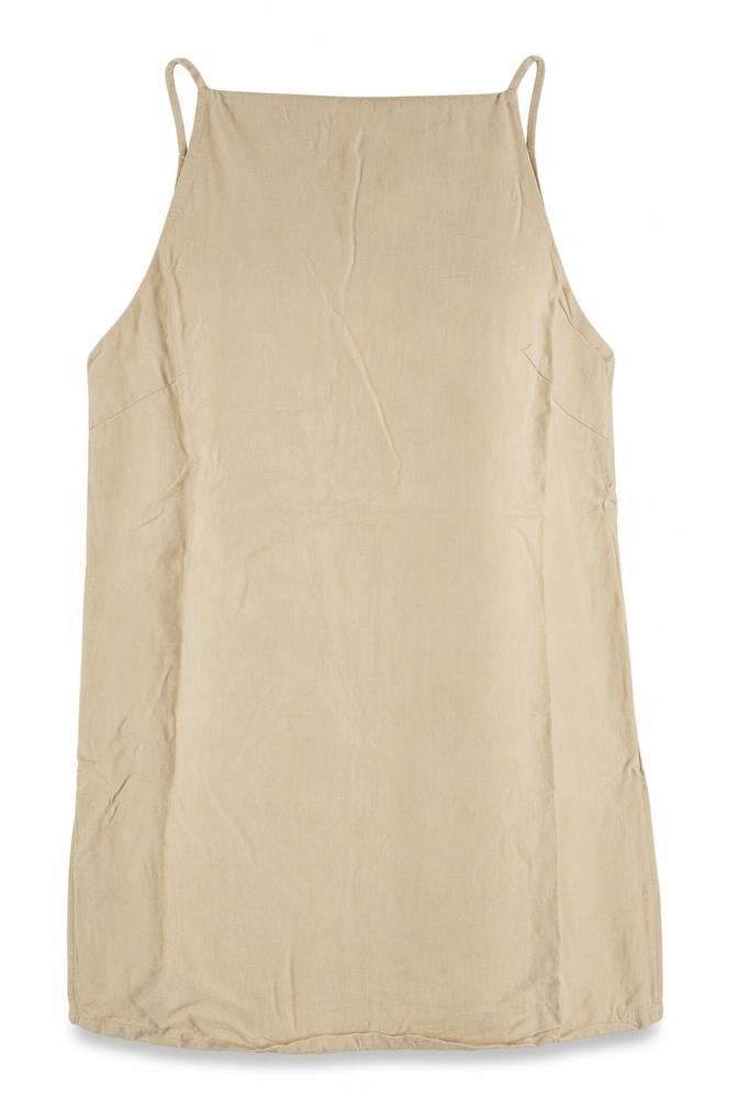 Primark Womens Beige Viscose Basic Tank Size 8 Square Neck