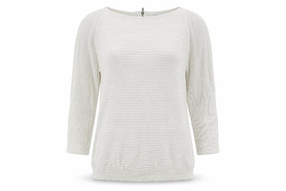 Paper Berry Womens White Polyester Basic T-Shirt Size 10 Round Neck
