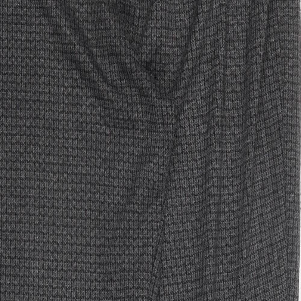 Preworn Womens Grey Polyester Trousers Size 18 L25 in Regular