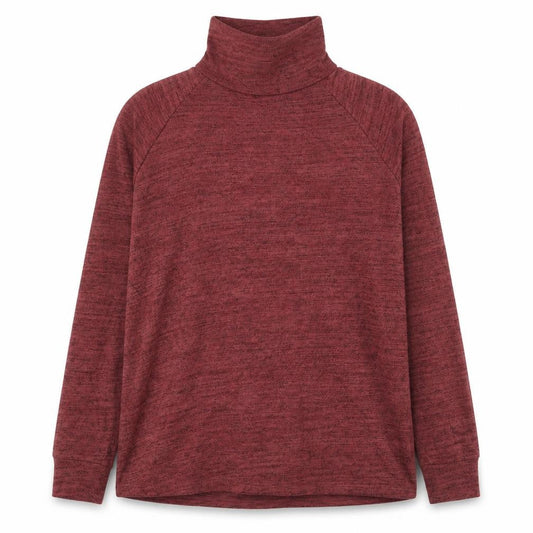 Next Womens Red High Neck Viscose Pullover Jumper Size 14
