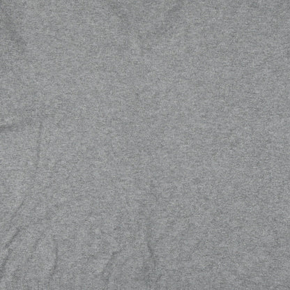 French Connection Womens Grey Round Neck Acrylic Pullover Jumper Size S
