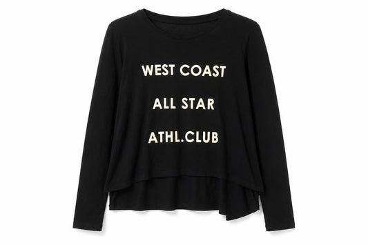 H&M Girls Black Viscose Basic Blouse Size 11-12 Years Round Neck Pullover - West Coast Slogan
