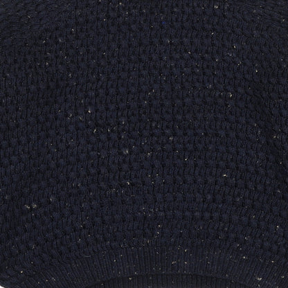 Topshop Womens Blue Round Neck Acrylic Pullover Jumper Size 10