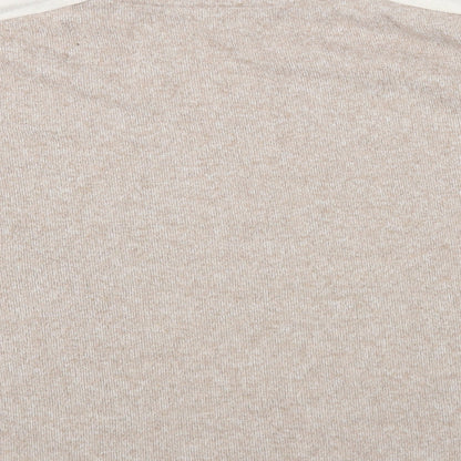 F&F Womens Beige Round Neck Acrylic Pullover Jumper Size 14