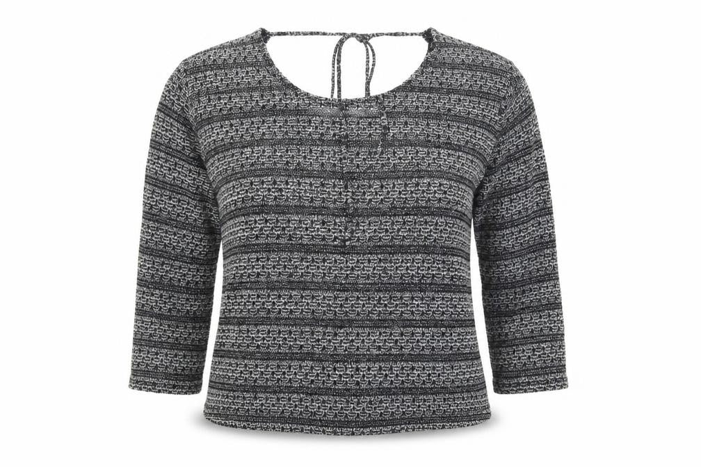 NEXT Womens Grey Round Neck Polyester Pullover Jumper Size 16