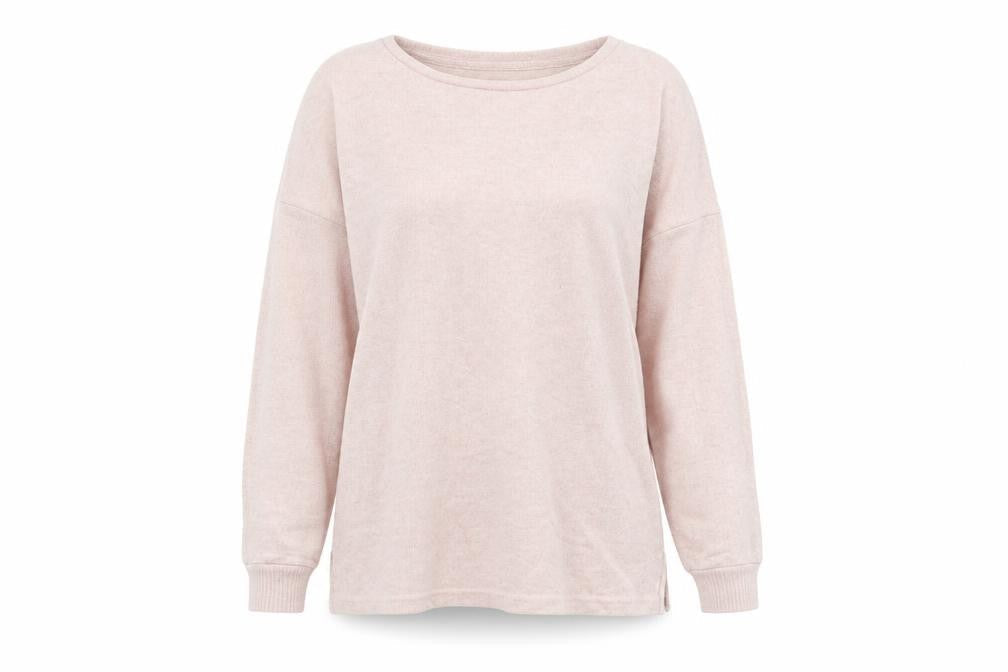 Primark Womens Pink Round Neck Polyester Pullover Jumper Size XS
