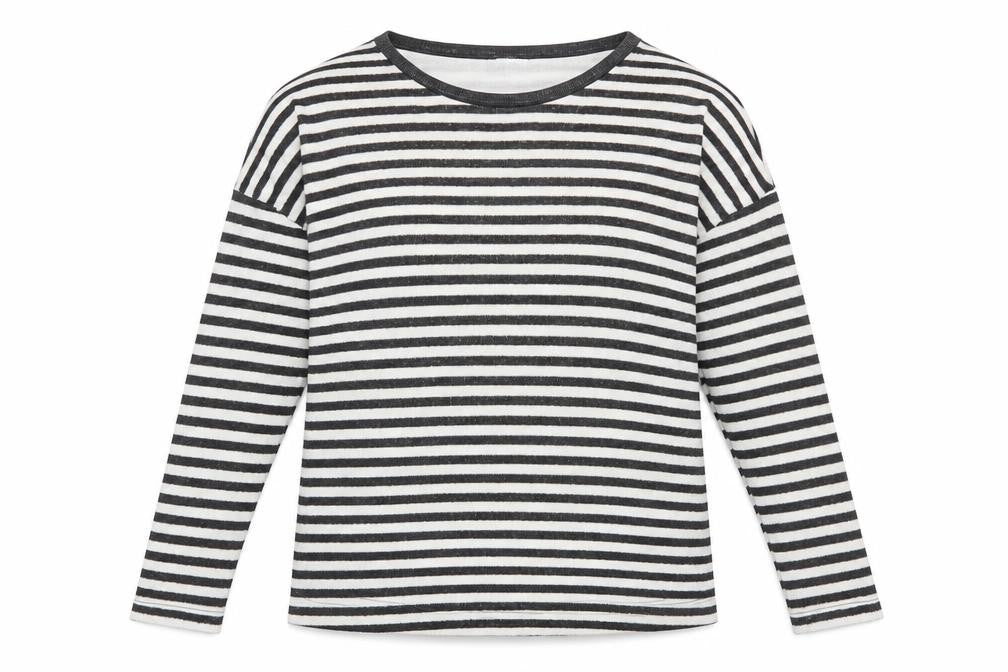 NEXT Womens Multicoloured Round Neck Striped Cotton Pullover Jumper Size 14