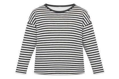 Next Womens Multicoloured Round Neck Striped Cotton Pullover Jumper Size 14