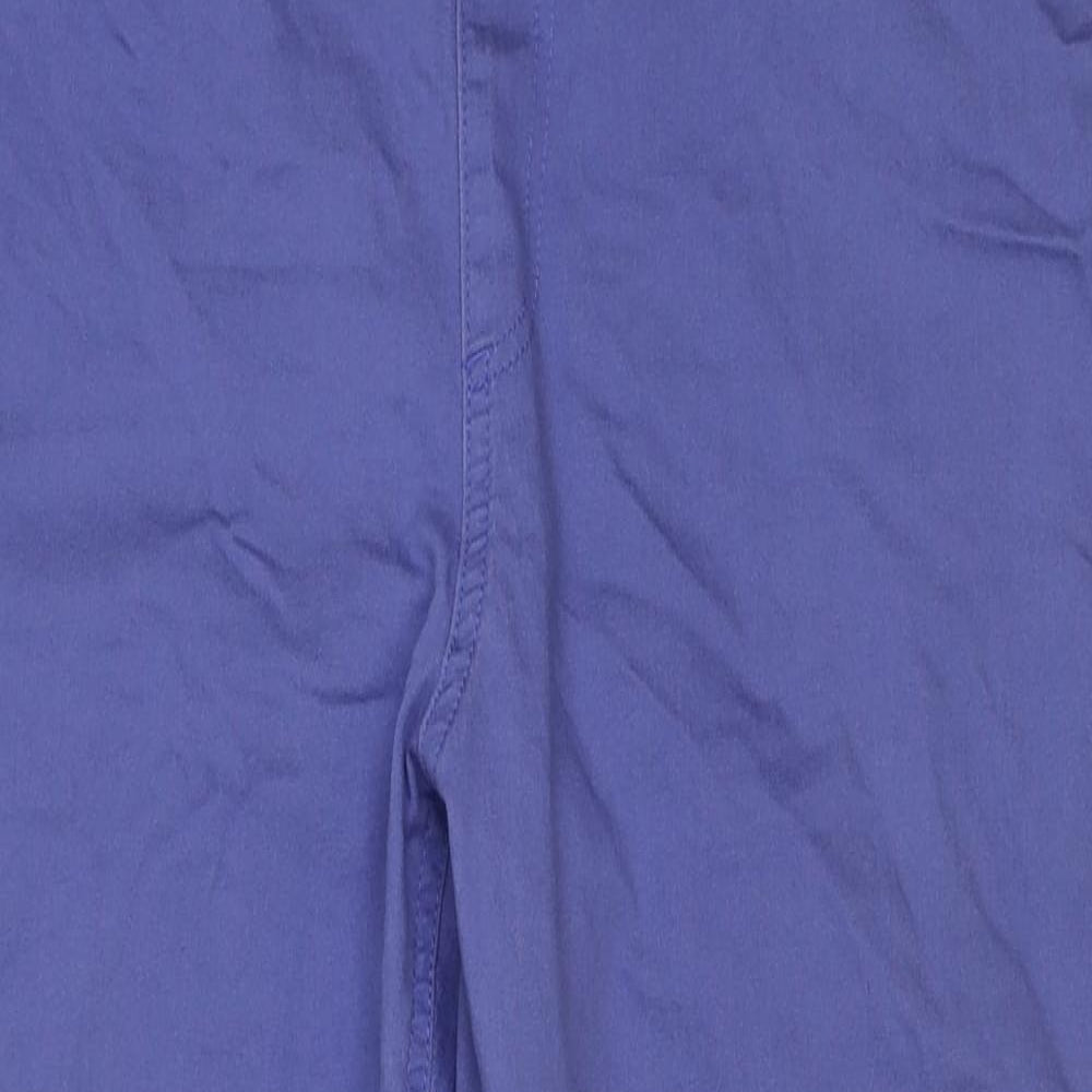 Preworn Womens Blue Cotton Jegging Jeans Size 38 in L26 in Regular