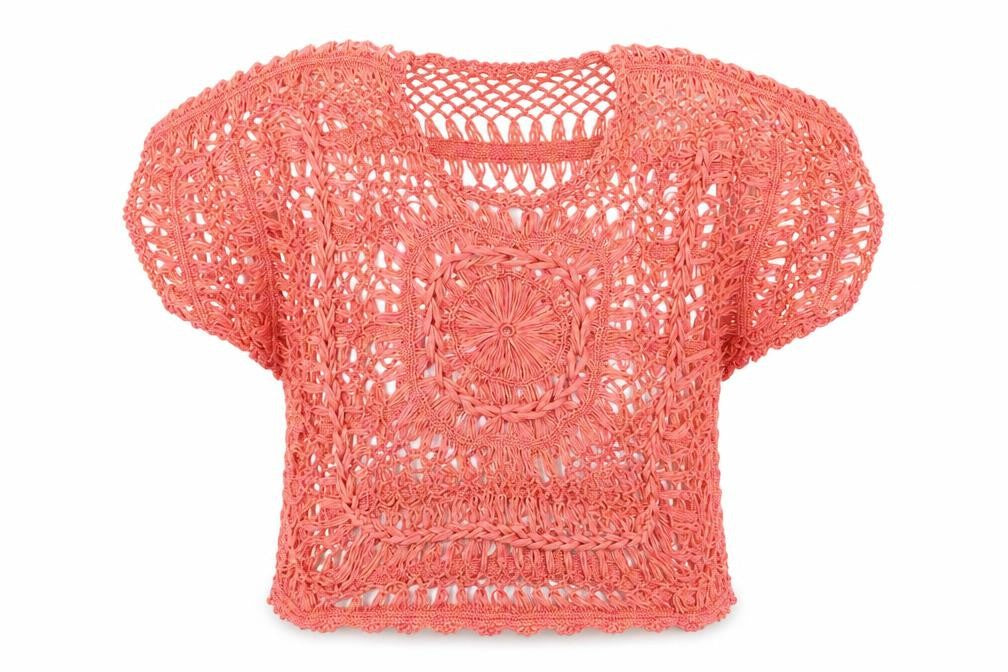 F&F Womens Pink Crew Neck Acrylic Pullover Jumper Size M