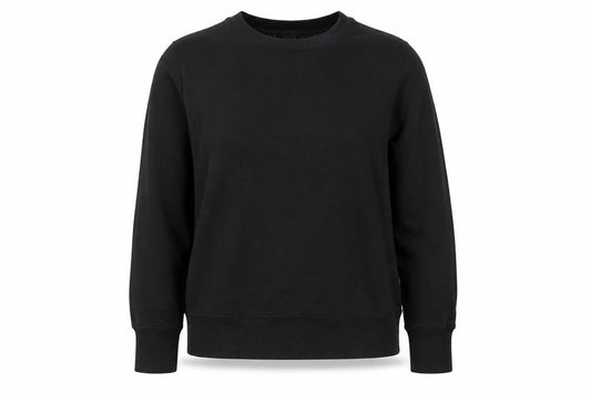 MONDETTA Womens Black Modal Pullover Sweatshirt Size S Pullover