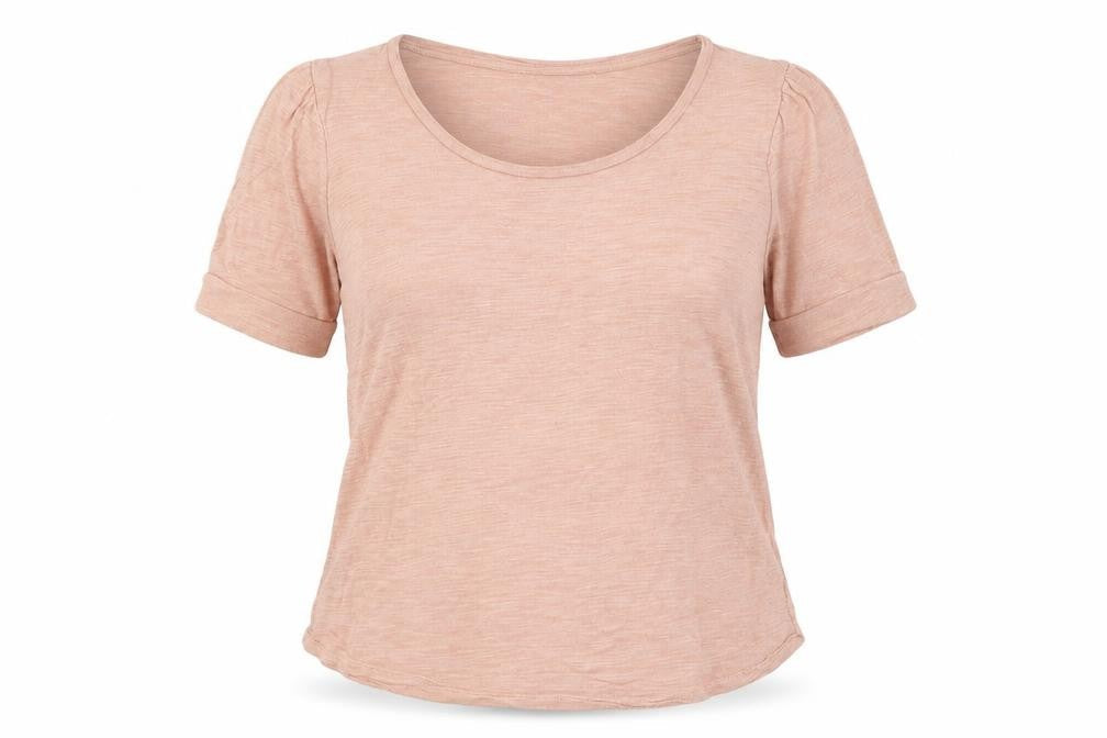 H&M Womens Pink Round Neck Viscose Pullover Jumper Size L