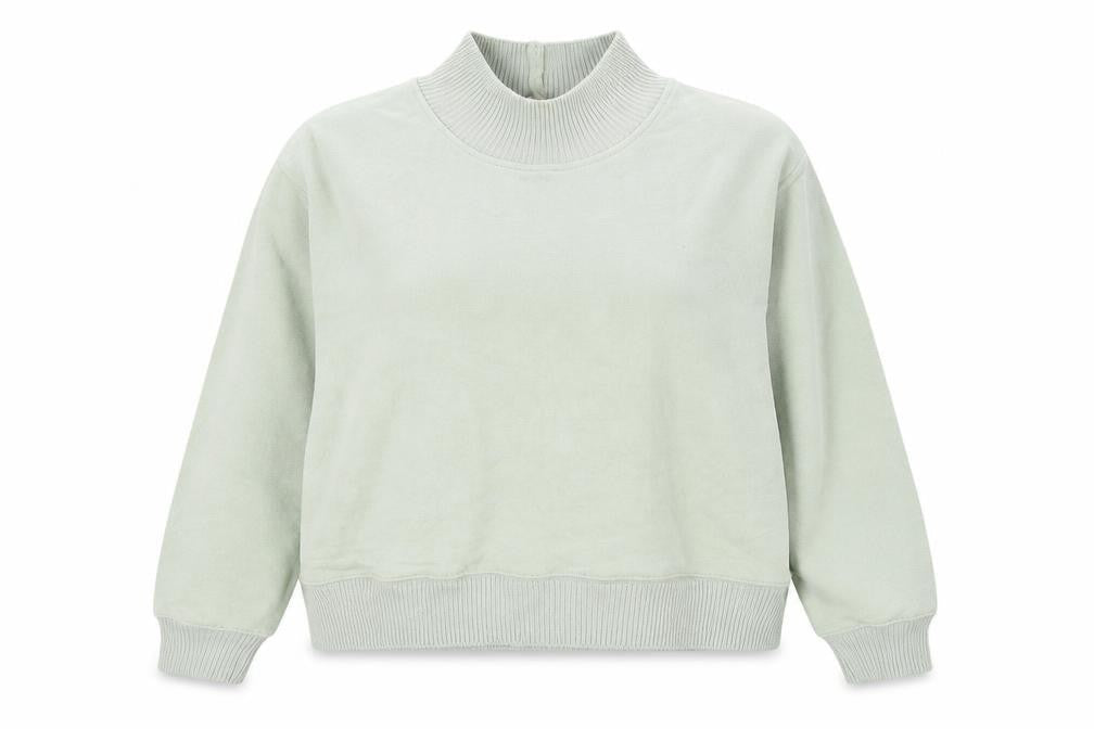 Primark Womens Green Cotton Pullover Sweatshirt Size 14 Pullover - Size 14-16