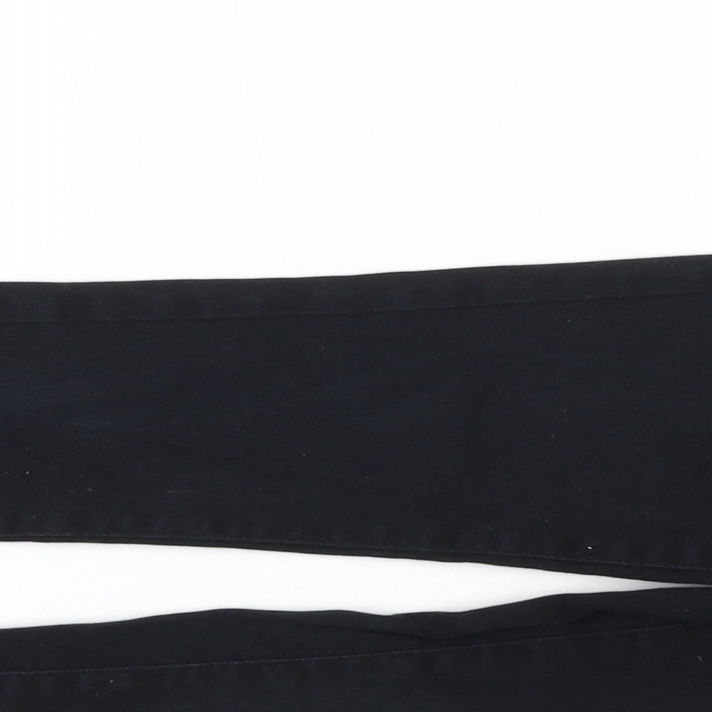 Marks and Spencer Womens Black Cotton Jegging Jeans Size 10 L25 in Regular Zip