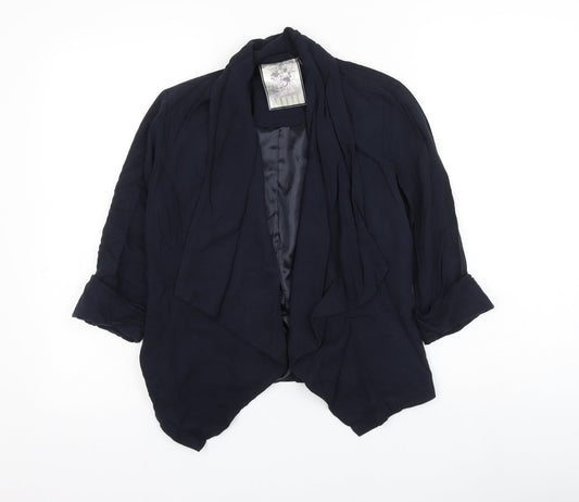 New Look Womens Blue Jacket Blazer Size 8