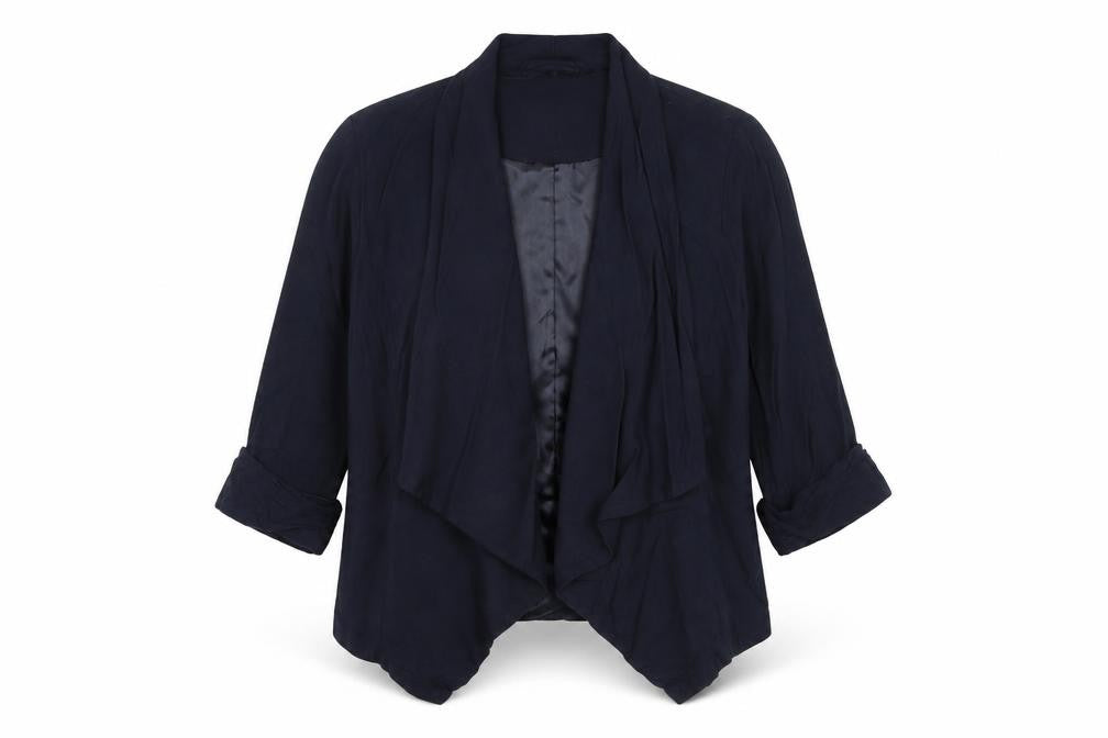 New Look Womens Blue Jacket Blazer Size 8