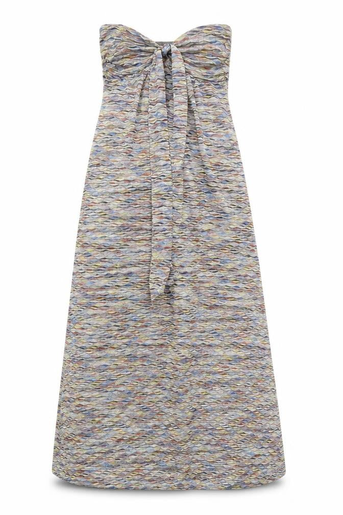 MNG Womens Multicoloured Geometric Polyester A-Line Size 8 Sweetheart Pullover