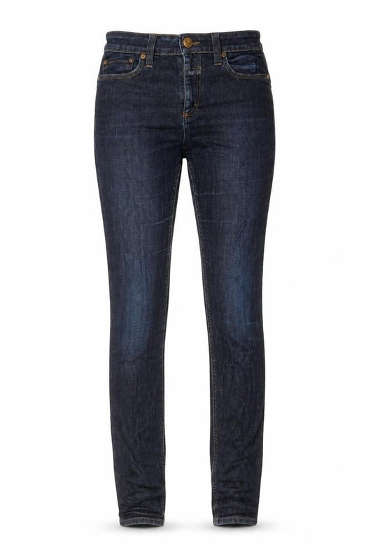 Closed Womens Blue Cotton Skinny Jeans Size 25 in L30 in Regular Button