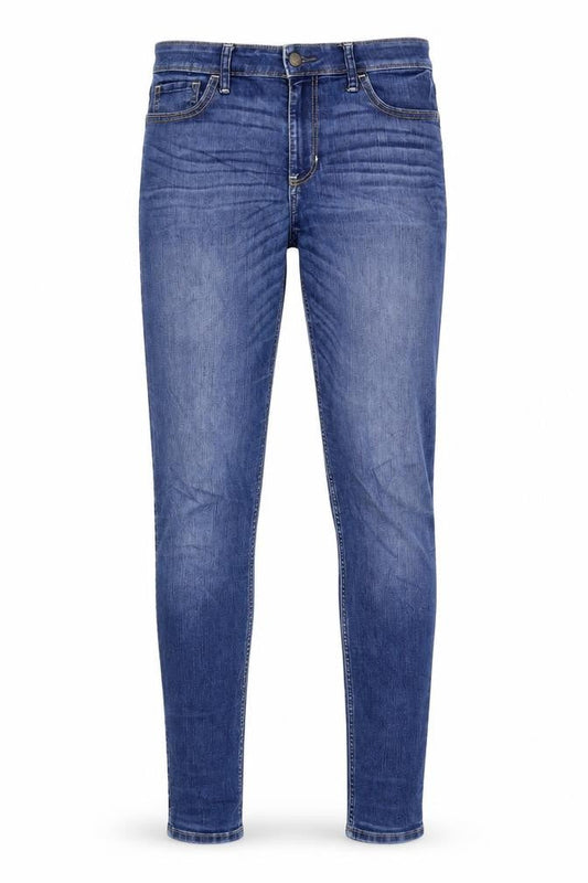 Hollister Mens Blue Cotton Skinny Jeans Size 29 in L33 in Regular Zip