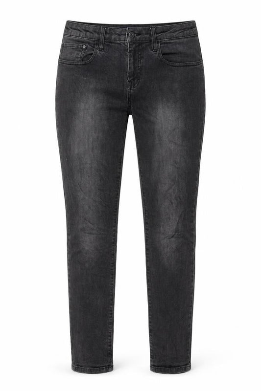 Waven Womens Grey Cotton Skinny Jeans Size 34 in L30 in Regular Zip
